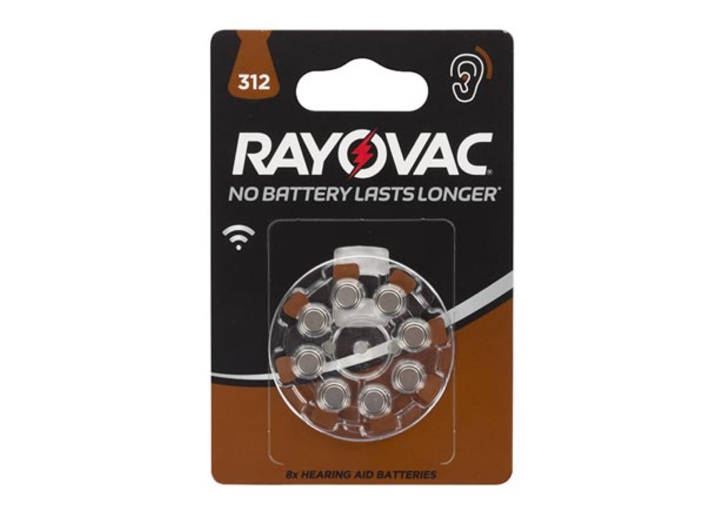 Velleman RAYOVAC ZINC AIR KNOOPCEL 1.4V-160mAh 4607.745.418 (8st bl)
