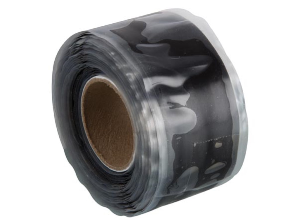 Velleman Stretch&fuse tape zwart 25 mm x 3 m