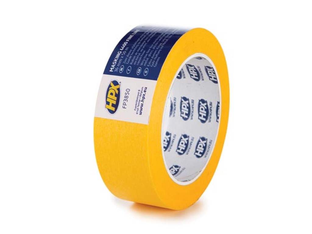 Afdektape 4400 - oranje - 36mm x 50m afbeelding