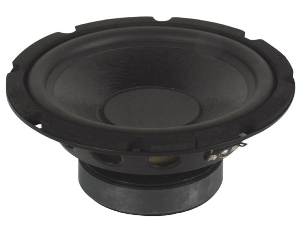 ZWARTE SUBWOOFER VOOR LUIDSPREKER 10" / 350W afbeelding
