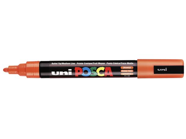 Verfstift Posca PC5M medium donkeroranje afbeelding