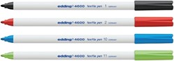 Viltstift Edding 4600 textiel rond 