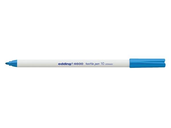 Textielmarker edding 4600 rond 1mm lichtblauw afbeelding