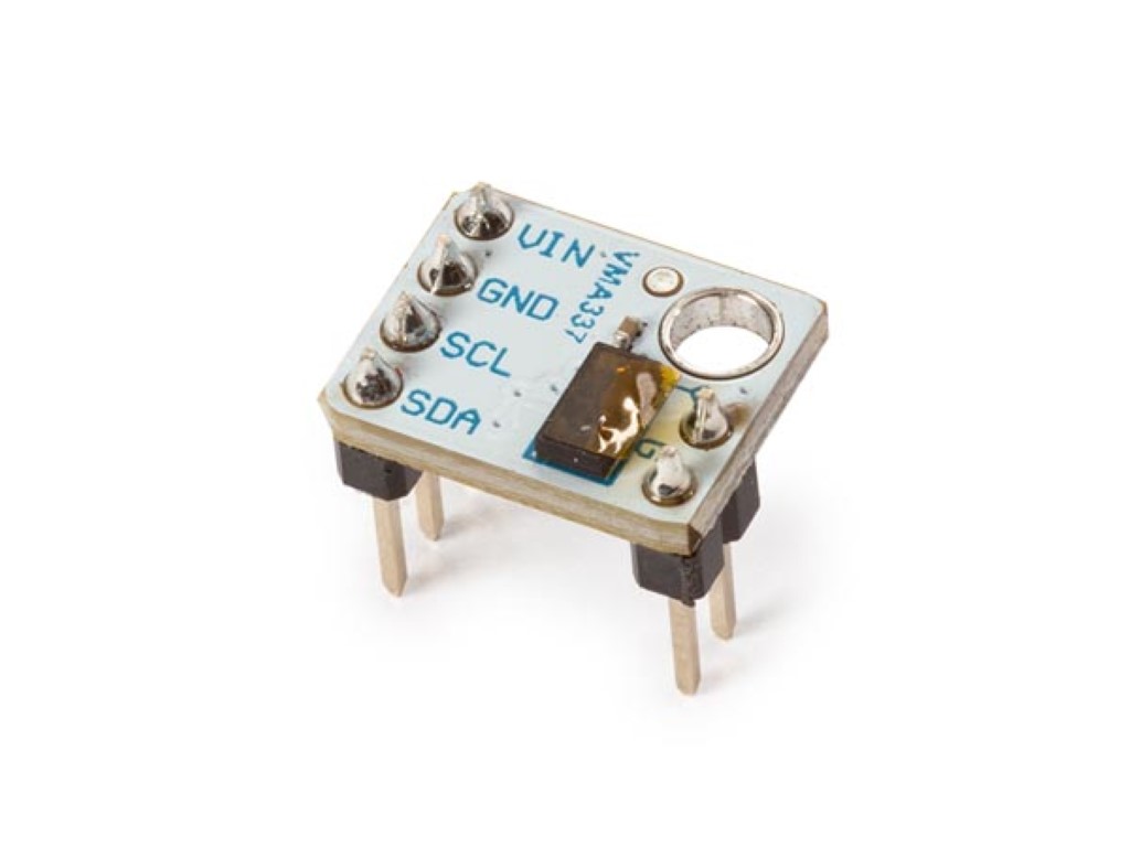 VL53L0X TIME-OF-FLIGHT LASERAFSTANDSMETER afbeelding