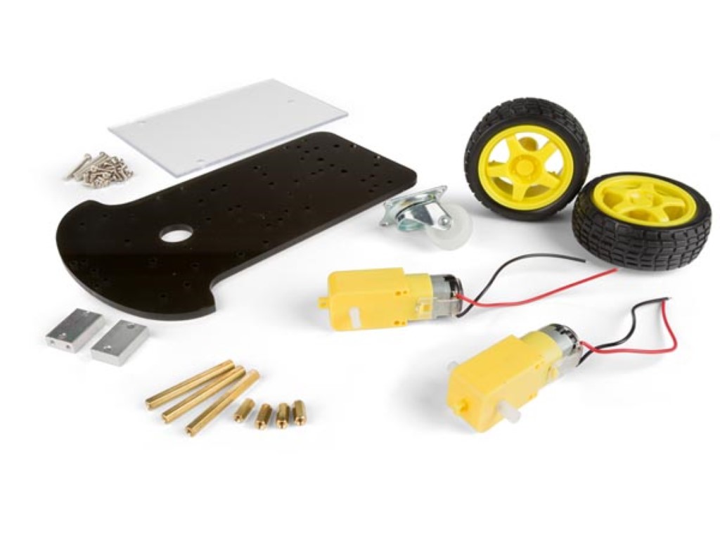 Velleman ROBOTICA-KIT FRAME MET MOTOR EN 2 WIELEN