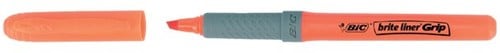 Markeerstift Bic brite liner grip oranje