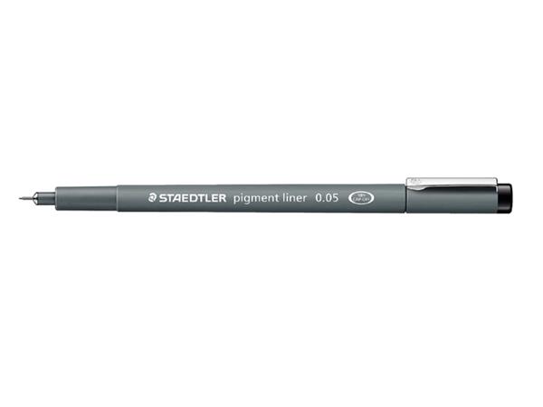 Fineliner Staedtler Pigment 308 zwart 0.05mm afbeelding