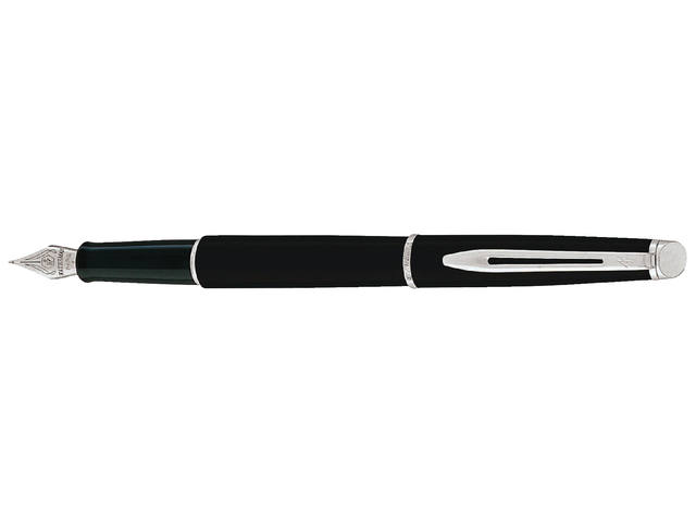 Vulpen Waterman Hémisphère matt black CT fijn afbeelding