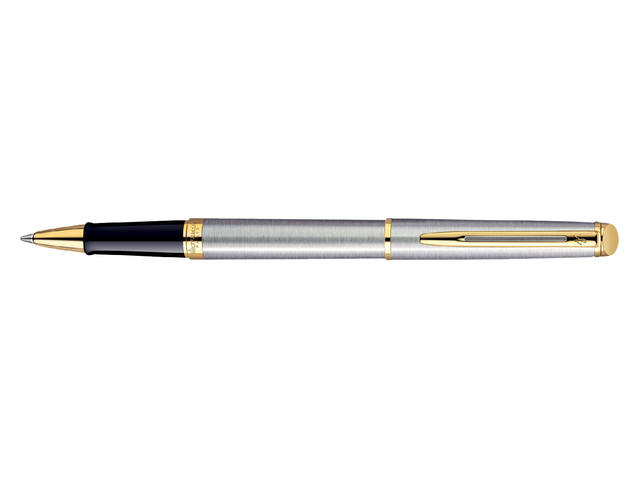 Rollerpen Waterman Hémisphère stainless steel GT fijn afbeelding