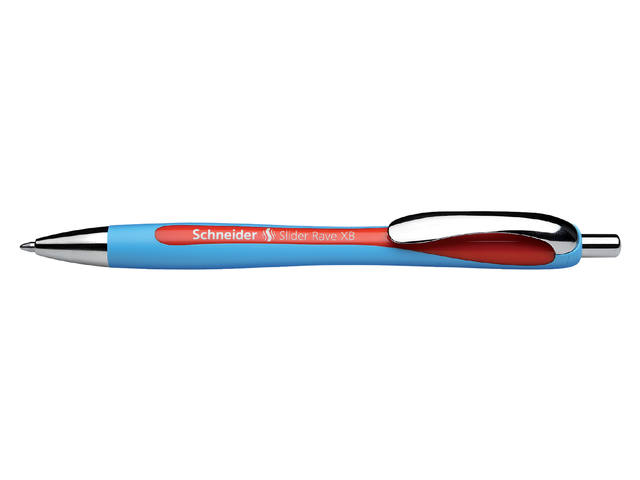 Balpen Schneider Slider Rave extra breed rood afbeelding