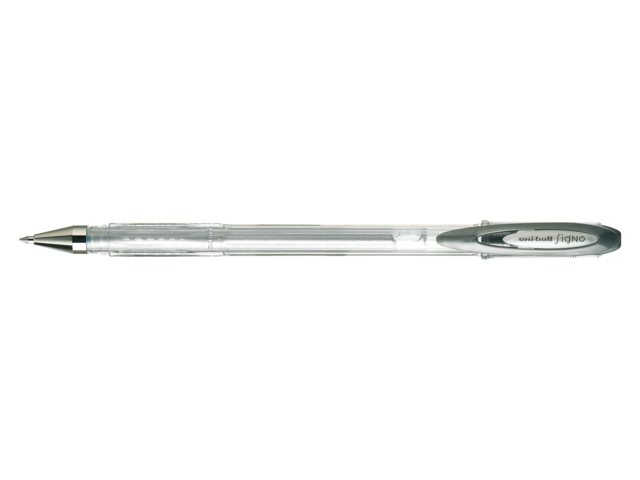Rollerpen Uni-ball Signo medium metallic zilver afbeelding
