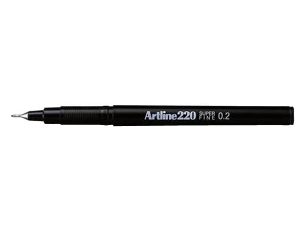 Fineliner Artline 220 rond super fijn blauw afbeelding