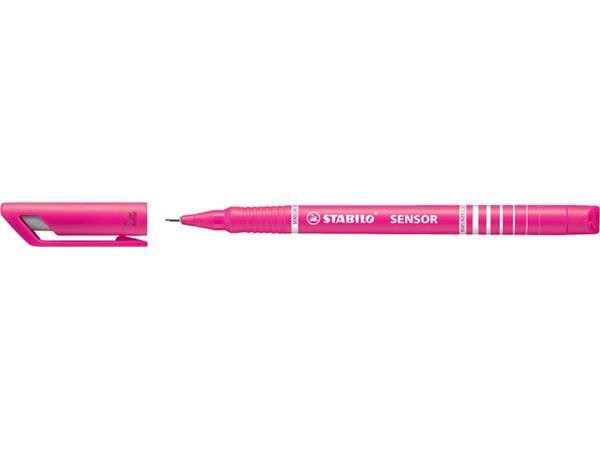 Fineliner STABILO Sensor 189/56 fijn roze afbeelding