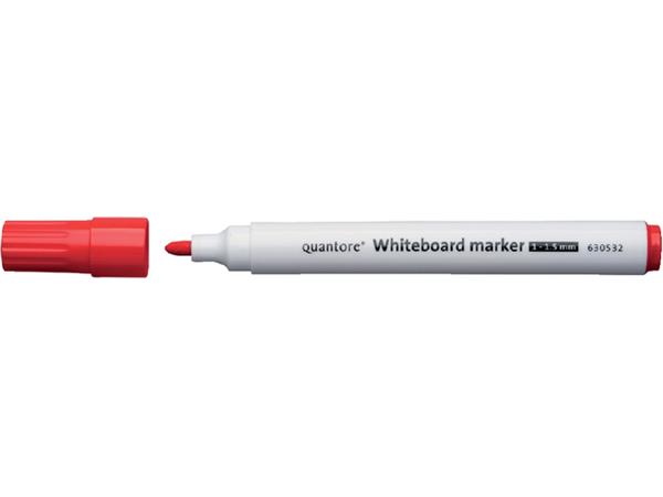 Whiteboardmarker Quantore rond 1-1.5mm rood afbeelding