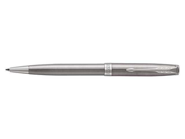 Balpen Parker Sonnet stainless steel CT medium afbeelding