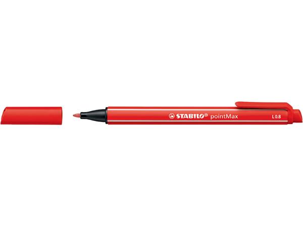 Viltstift STABILO pointMax 488/48 karmijnrood afbeelding