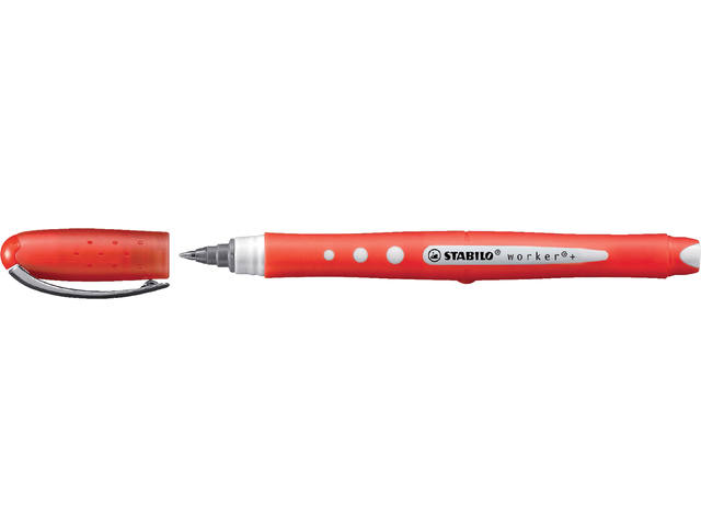 Rollerpen STABILO worker colorful 2019/40 medium rood afbeelding
