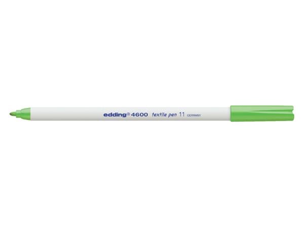 Textielmarker edding 4600 rond 1mm lichtgroen afbeelding