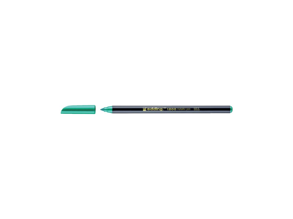 Fineliner edding 1200 074 fijn metallic groen afbeelding