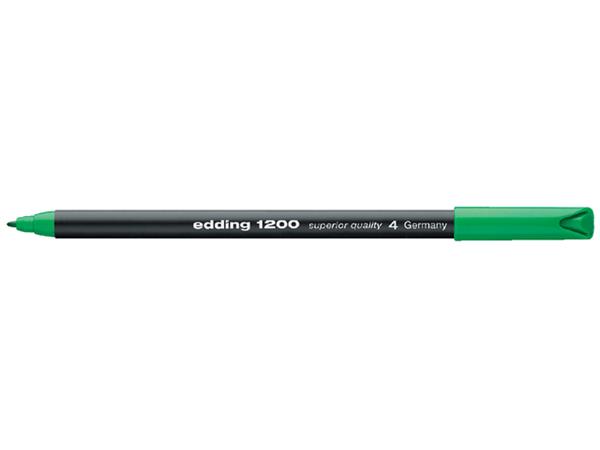 Fineliner edding 1200 004 fijn groen afbeelding