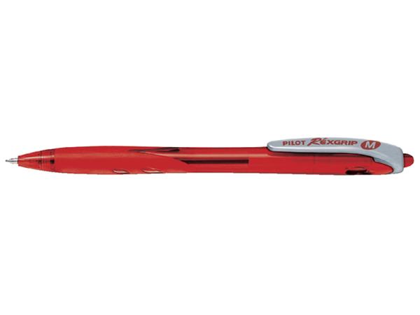Balpen PILOT Begreen Rexgrip medium rood afbeelding