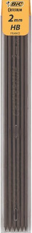Potloodstift Bic Criterium HB 2mm HB koker à 6 stuks