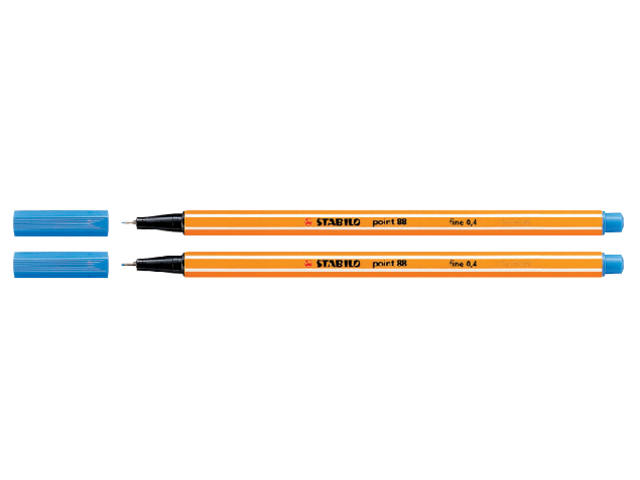 Fineliner STABILO point 88/22 fijn Pruisisch blauw afbeelding