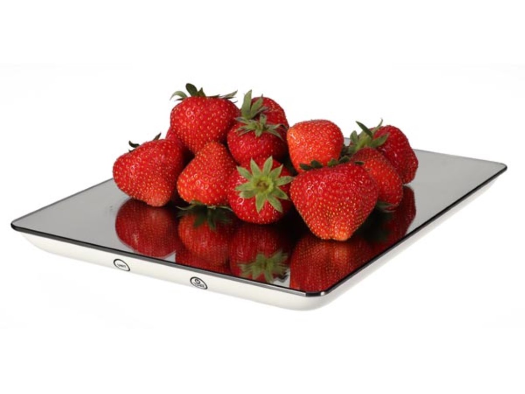 DIGITALE KEUKENWEEGSCHAAL - 5 kg / 1 g - SPIEGELEFFECT afbeelding