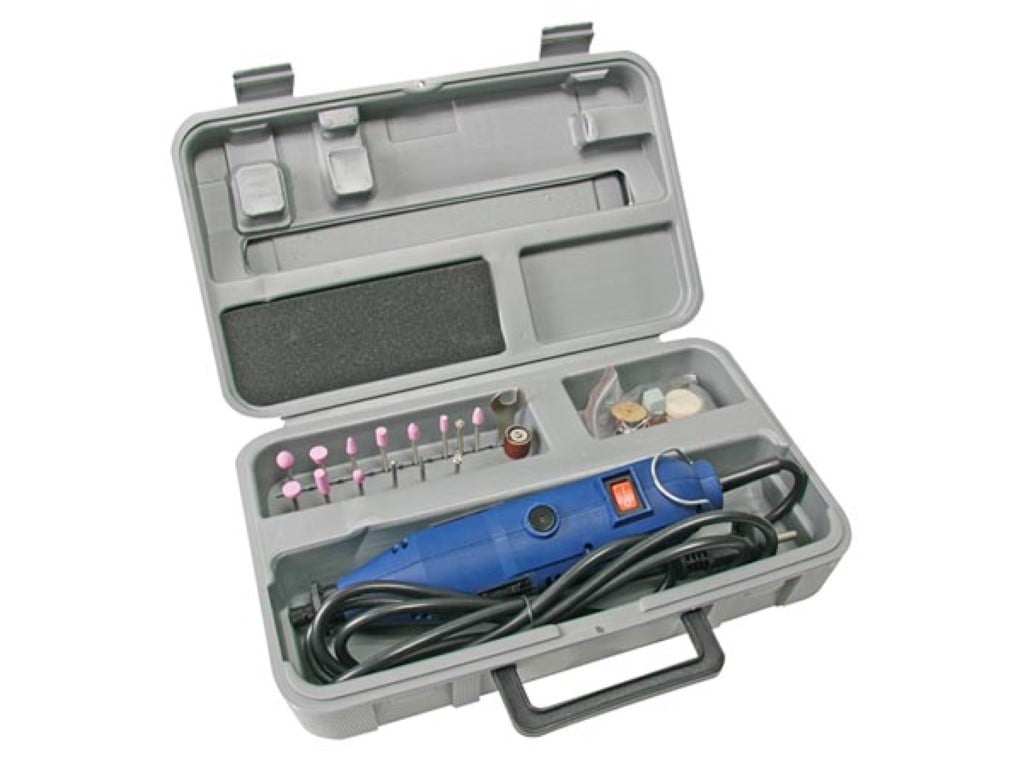 Velleman ELEKTRISCHE BOORMACHINE&GRAVEERSET MET 40 ACCESSOIRES