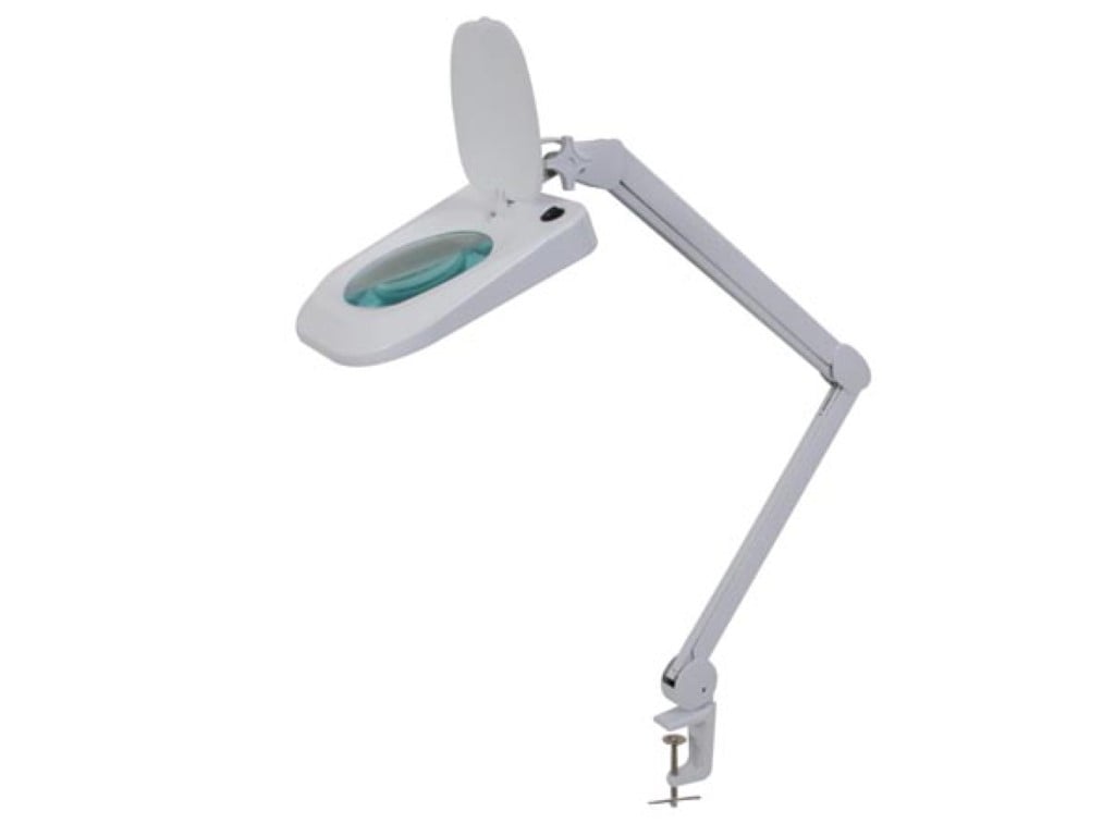 LED-LOEPLAMP 5 DIOPTRIE - 10 W - 60 LEDs - WIT afbeelding