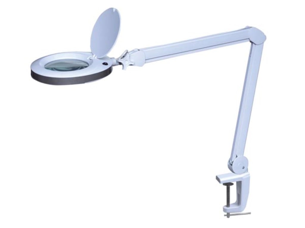 LED-LOEPLAMP 8 DIOPTRIE - 8 W - 60 LEDs - WIT afbeelding