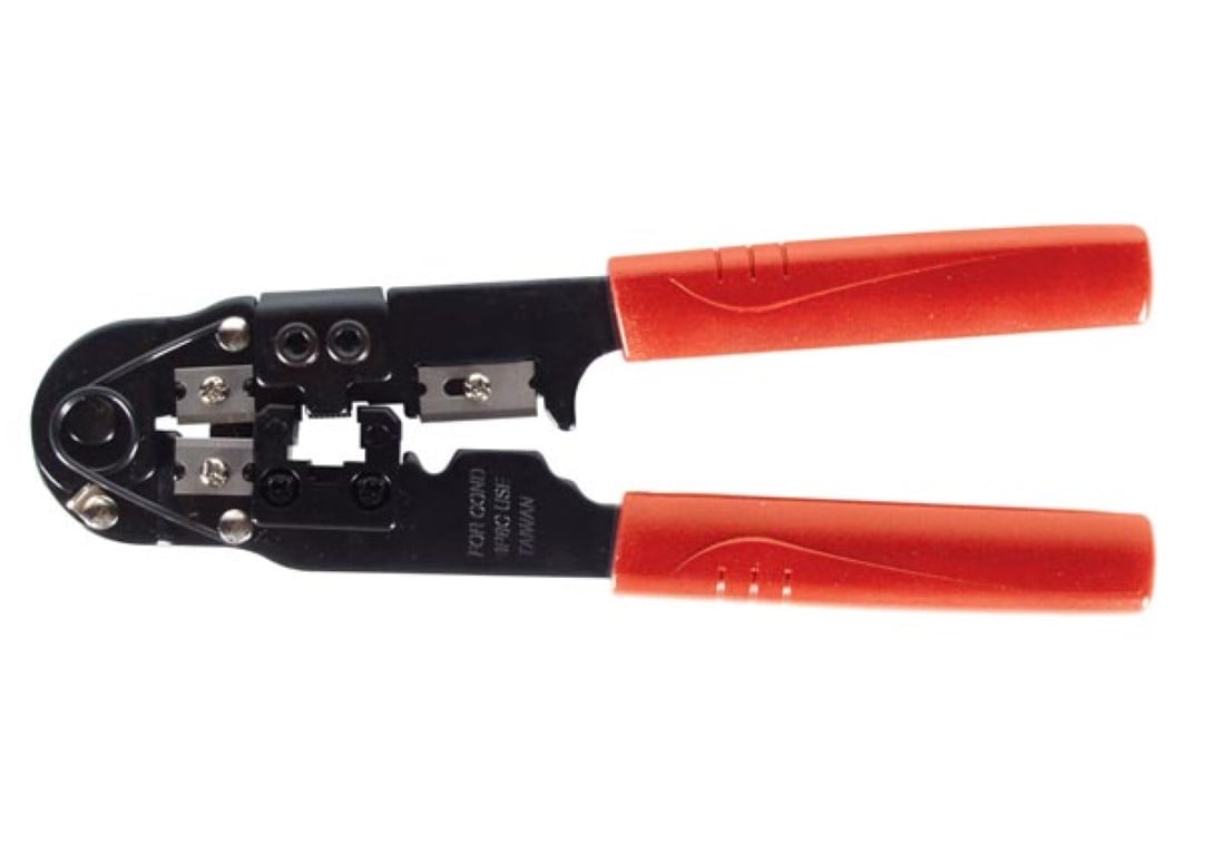 KRIMPTANG VOOR MODULAIRE CONNECTOR 8P8C (RJ45)