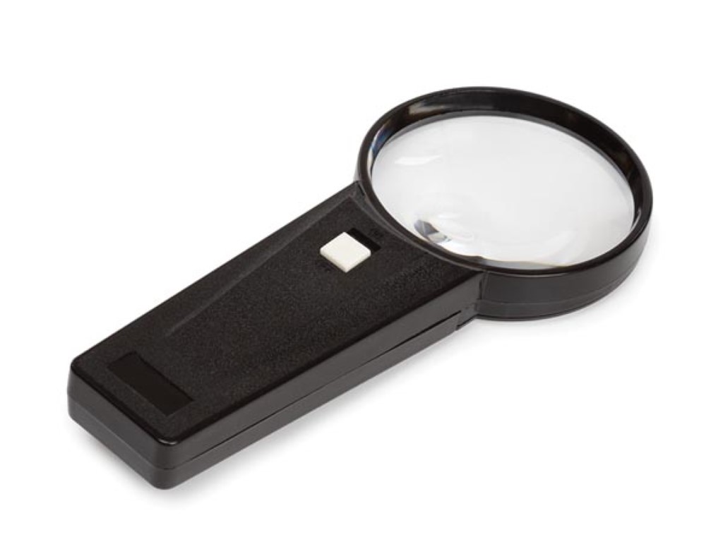 Velleman VERGROOTGLAS MET LAMP 2x 4x