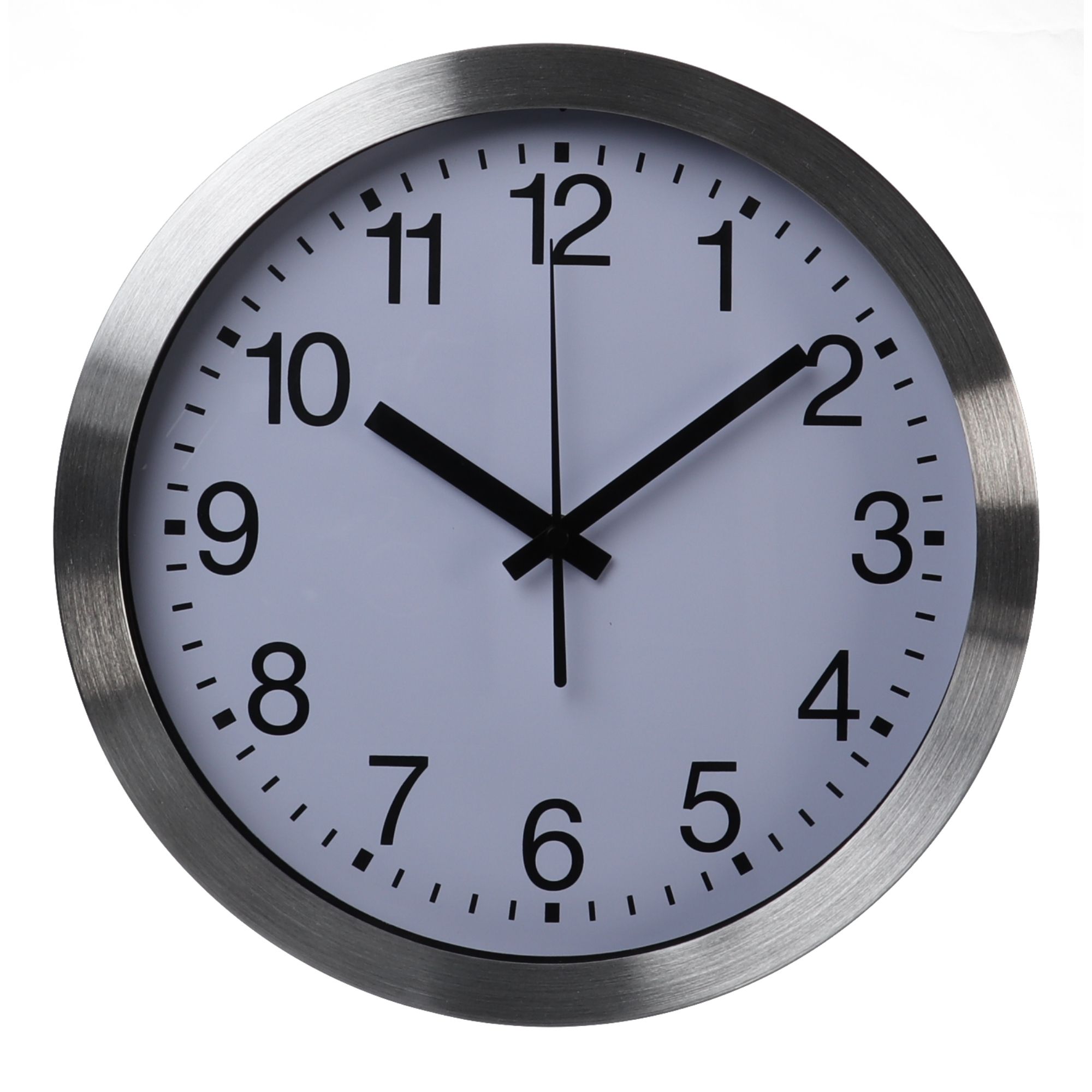ALUMINIUM WANDKLOK - Ø 30 cm afbeelding
