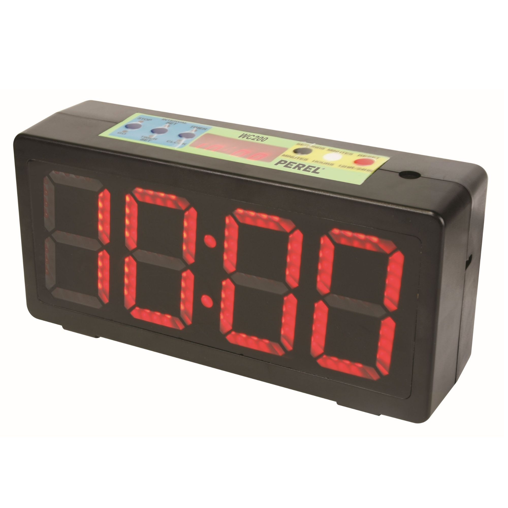 Velleman KLOK MET CHRONOMETER AFTELTIMER&INTERVALTIMER 32 7 x 15 6 x 9 3 cm