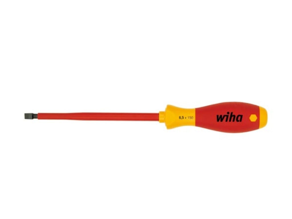 Velleman Wiha Schroevendraaier SoftFinish electric sleufkop (00821) 3 0 mm x 100 mm