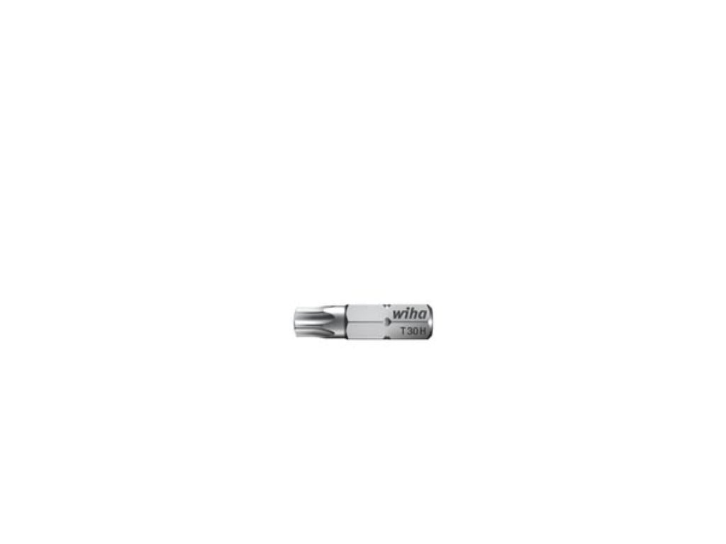 Wiha Bit Standard 25 mm TORX® Tamper Resistant (met boring) 1/4" (01727) T10H afbeelding