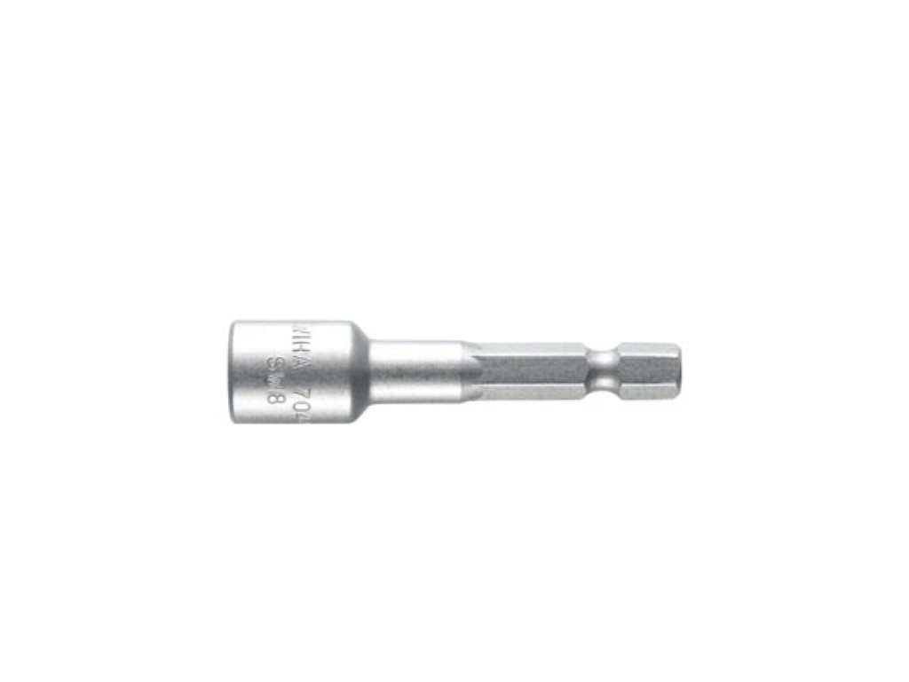 Wiha Dopsleutelinzet buitenzeskant 1/4" (04517) 3/8 x 55 mm afbeelding