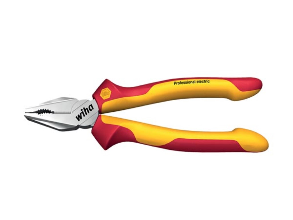 Wiha Combinatietang Professional electric met DynamicJoint® en OptiGrip met extra lang snijvlak (26705) 160 mm afbeelding