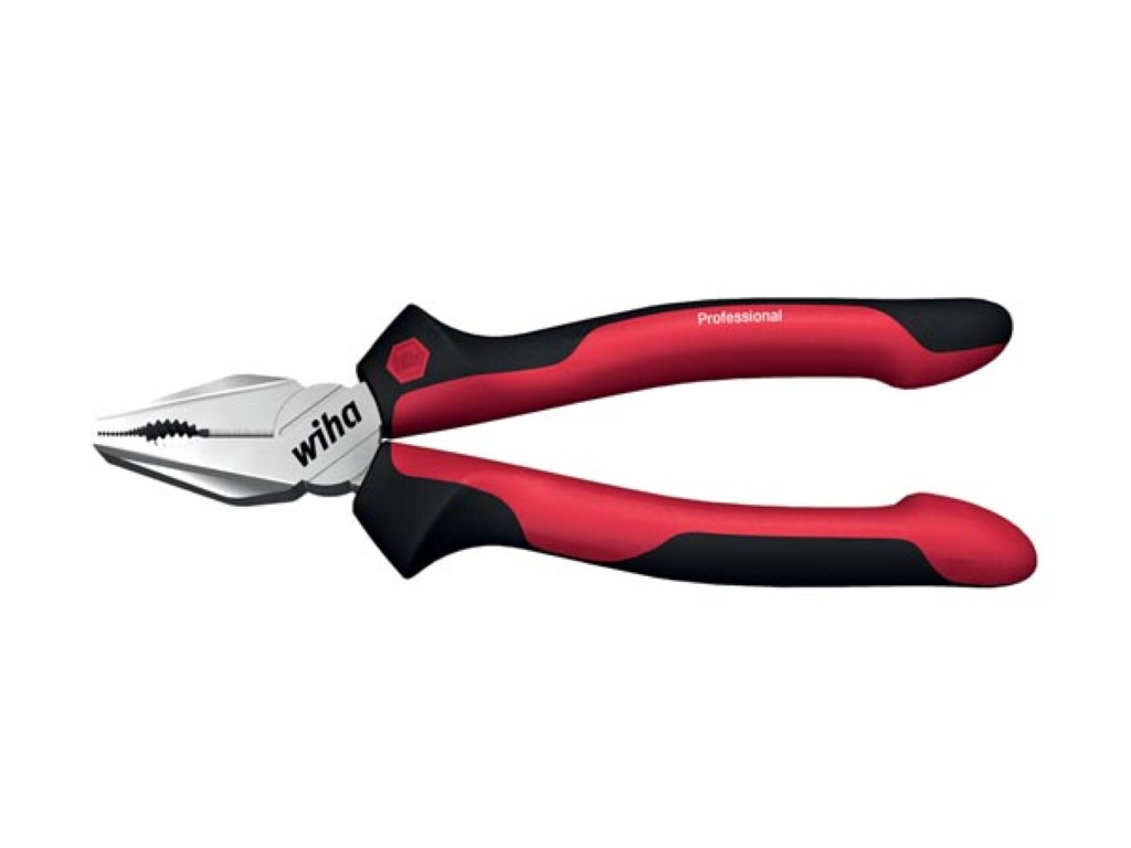 Wiha Combinatietang Professional met DynamicJoint® en OptiGrip met extra lang snijvlak (26707) 180 mm afbeelding