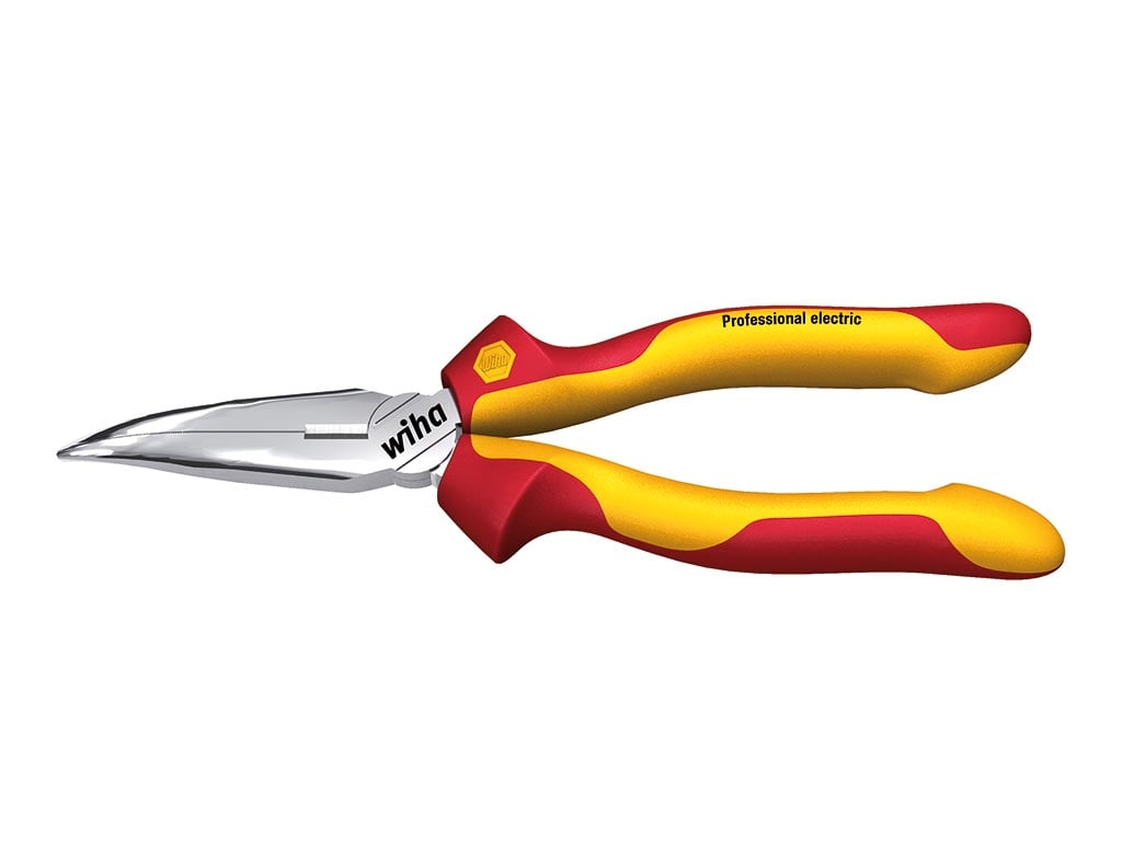 Wiha Punttang Professional electric met snijvlak gebogen vorm, ca. 40° (26728) 160 mm afbeelding