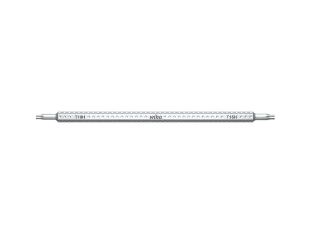 Wiha Schroevendraaier met wisselschacht SYSTEM 6 TORX® Tamper Resistant (met boring) (27630) T6H - T8H x 150 mm afbeelding
