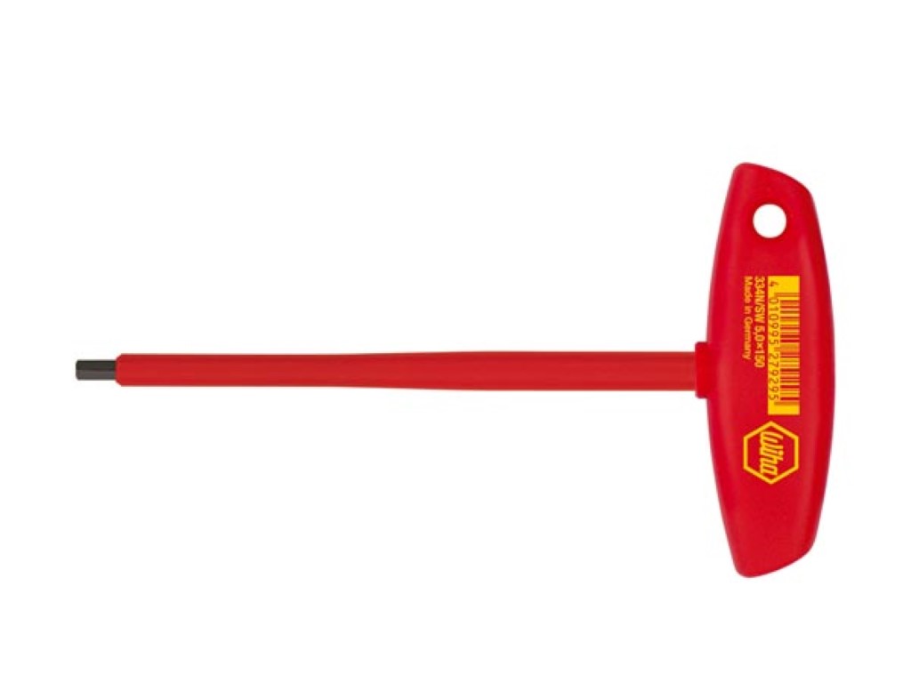 Wiha Stiftsleutel met dwarsgreep electric zeskant (27929) 5 x 150 mm