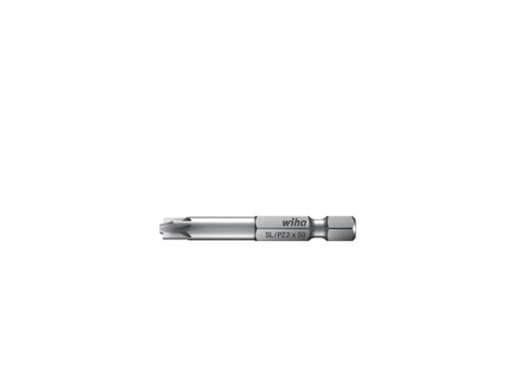 Wiha Bit Professional PlusMin/Pozidriv 1/4" (32494) SL/PZ1 x 50 mm afbeelding