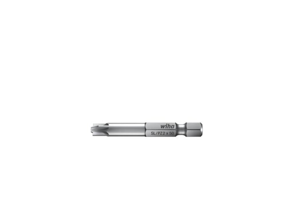 Wiha Bit Professional PlusMin/Pozidriv 1/4" (32496) SL/PZ2 x 50 mm