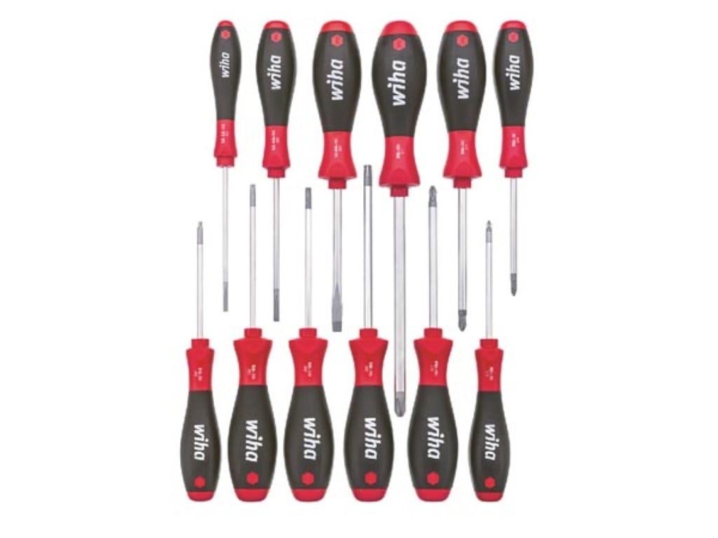 Wiha Schroevendraaierset SoftFinish assorti 12-delig (41002) afbeelding