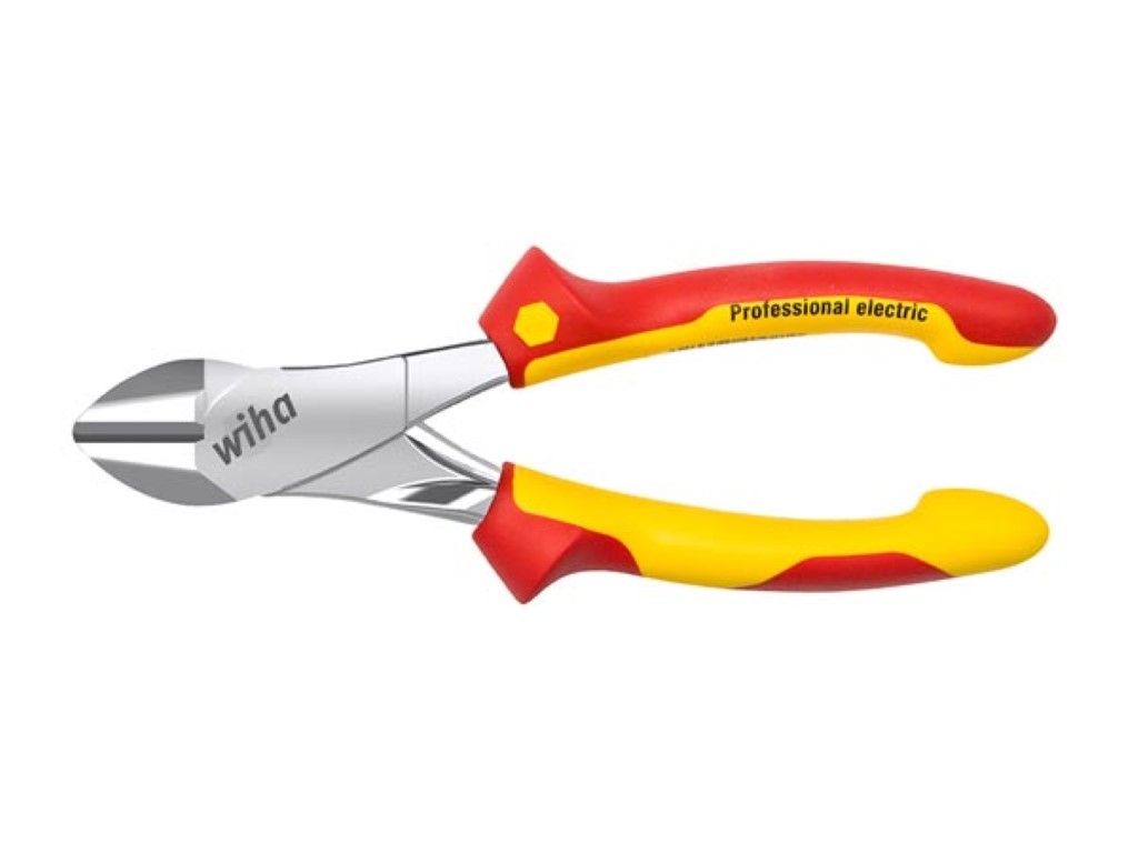 Wiha Krachtzijkniptang Professional electric met DynamicJoint® met openingsveer (41274) 180 mm afbeelding