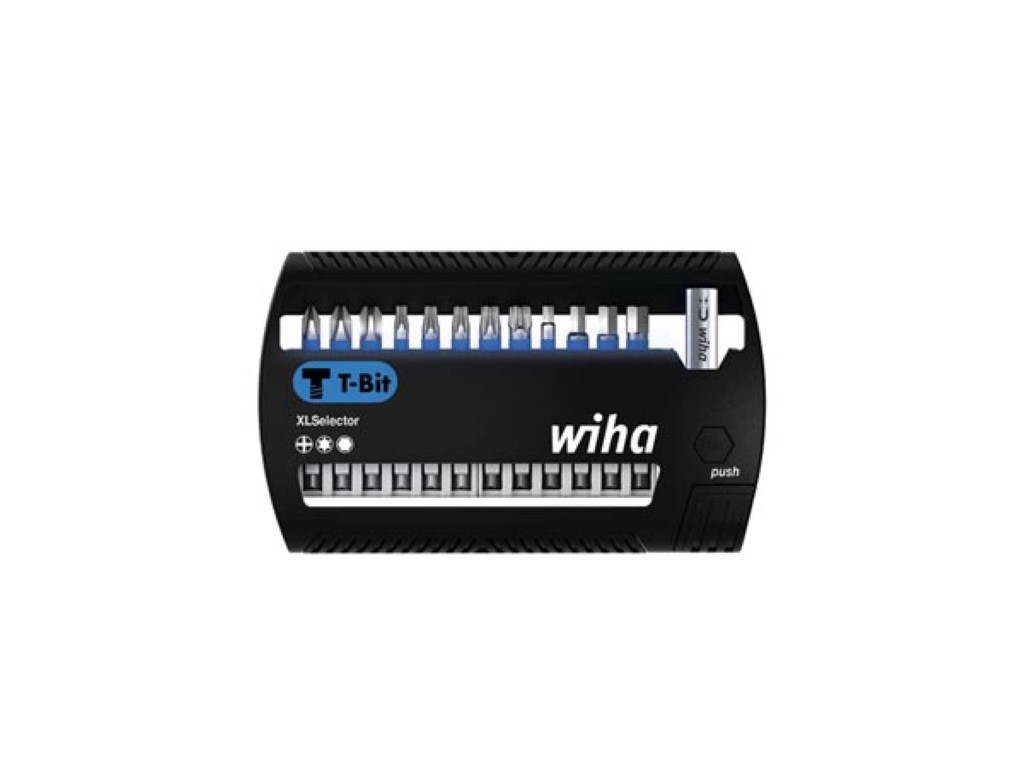 Velleman Wiha Bitset XLSelector T-bit 50 mm Phillips TORX zeskant 13-delig 1 4"(41831)