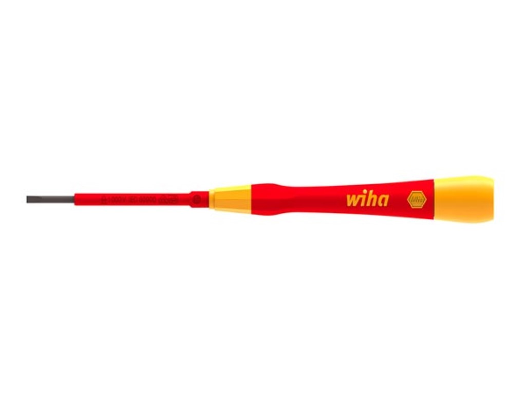 Wiha - Fijne elektrische schroevendraaier PicoFinish met gleuf (42376) 2,5 mm x 60 mm afbeelding
