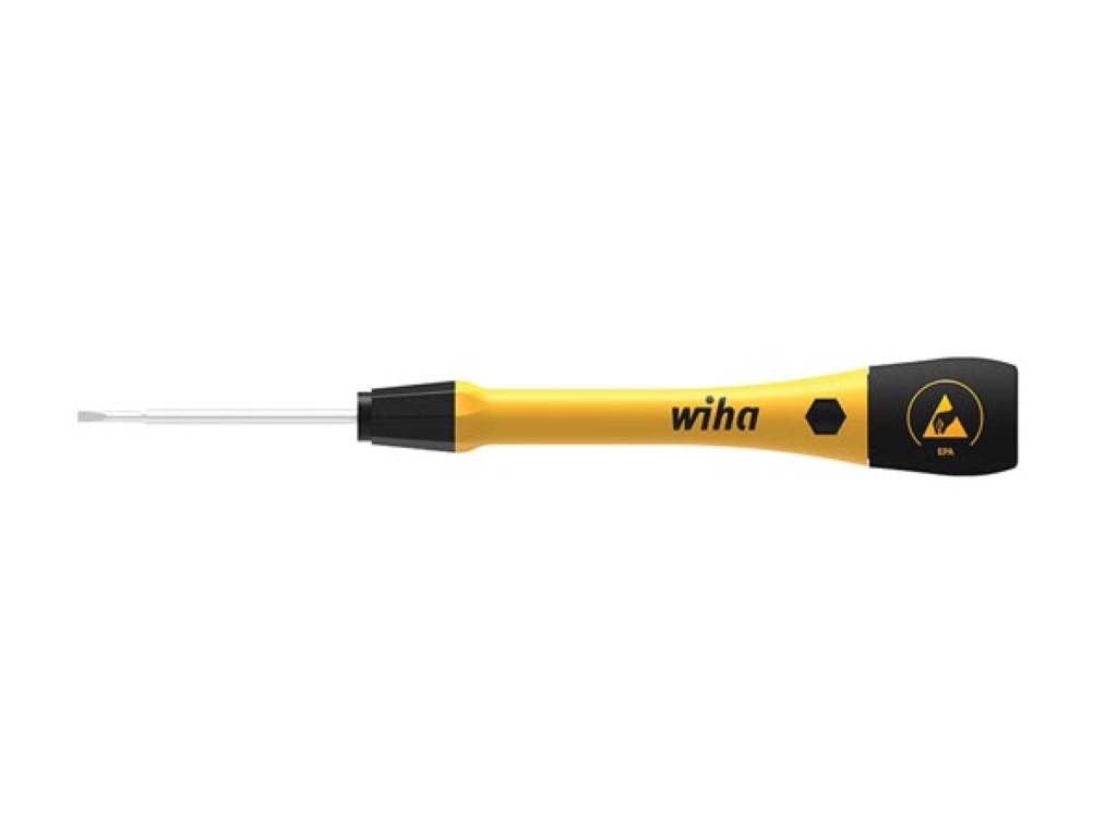 WIHA - SCHROEFDRAAIER 270P PICOFINISH ESD SLOTTED 2,5 x 50 mm afbeelding